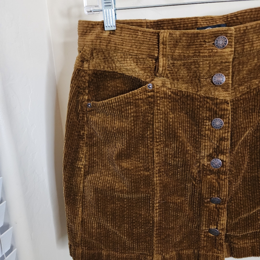 Rails Canyon Skirt | High Waist Corduroy | Ground Cinnamon | Size 29 - Picture 6 of 10